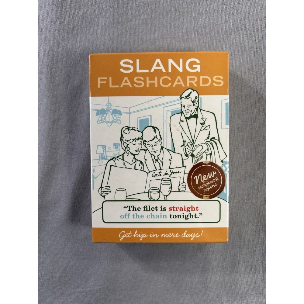 Knock Knock Slang 50 Vocabulary Flashcards‎ Party Game NEW